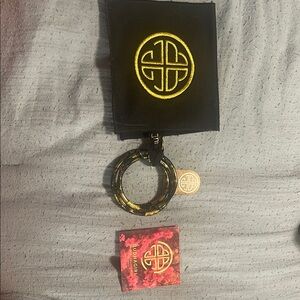 Stylish Black and Gold Koi AWB bangles